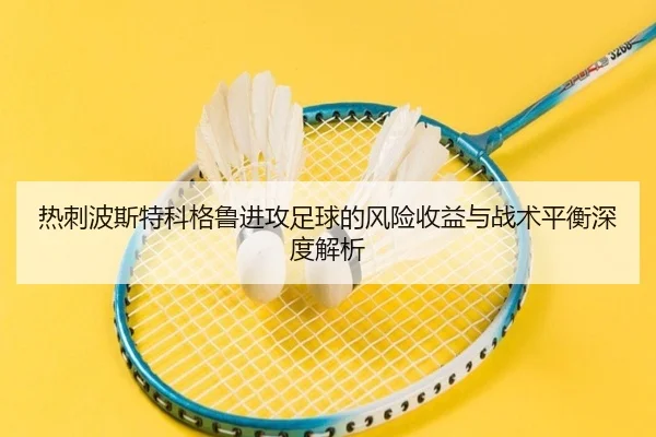 热刺波斯特科格鲁进攻足球的风险收益与战术平衡深度解析